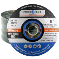 Metall Trennscheibe 125x1.0 mm Profi Flex 10 Stück - 10185x10.png