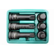 Kombi-Bit-Set 44-tlg TORX SPLINE XZN Adapters Imbus Nüsse - ASTA -  Inbusschlüssel TORX XZN SPLINE RIBE Inbus TORX SPLINE XZN RIBE - Sätze 