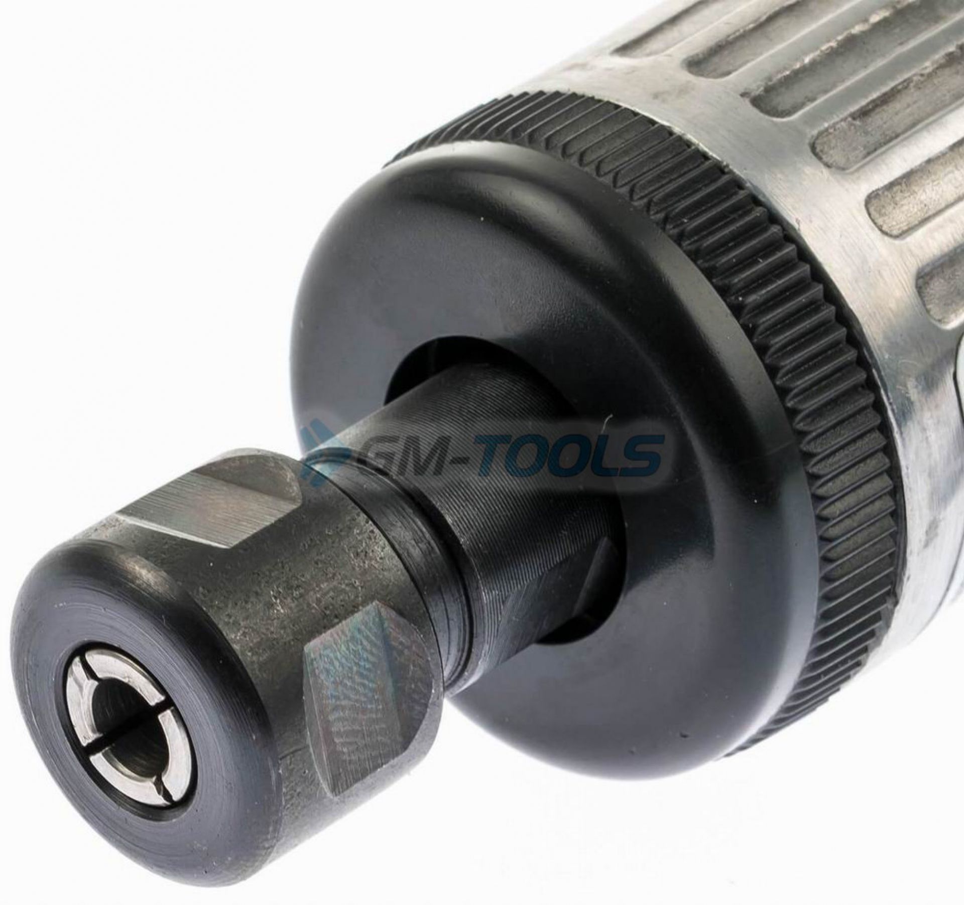 Pneumatischer Schleifer Polierer Set - 48-teilig Mit 3 Klettscheiben Größen